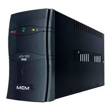 Nobreak Mcm Ups700 One 3.1 700va Trivolt/115v 4 Tomadas Cor Preto