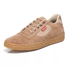 Sapatenis Tenis Sapato Masculino 100% Couro Leve Resistente 