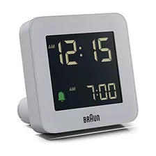 Reloj Despertador Digital Snooze, Pantalla Lcd Negativo...