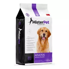 Ración Mister Pet Premium Adultos Mordida Pequeña 15kg