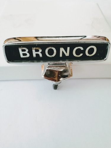 Emblema Cofre Ford Bronco Foto 4