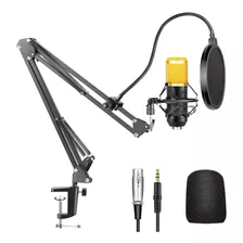 Kit Profesional Micrófono Condensador + Brazo Multiposición