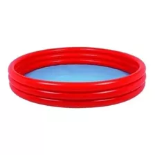 Pileta Redonda Inflable 3 Anillos 88l 99cm Verano Niño