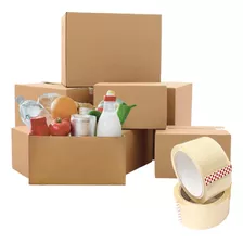 Cajas De Carton Embalaje 60x40x40/ Pack 10 Cajas