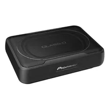 Subwoofer Slim Amplificado Pioneer Bajo Asiento Ts Wx 130 Ea Color Negro