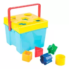  Blocos De Montar Brinquedo Educativo E Didático 10 Peças Br