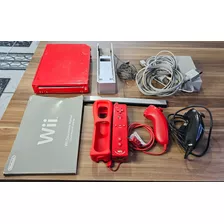 Console Nintendo Wii Vermelho 25 Anos Bloqueado Original