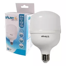 Kit 6 Lampada Bulbo 30w Branco Neutro 4000k Alta Potencia