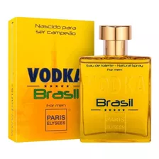 Vodka Brasil Amarelo Paris Elysees Edt - Perfume Masculino 100ml