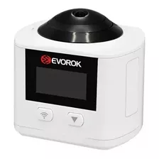 Camara Deportiva Evorok 360° Wifi / Sumergible 30m / 2448 P 