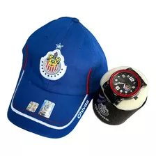 Gorra Y Reloj Club Guadalajara Chivas´ Original Envio Gratis