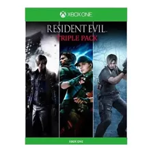 Resident Evil: Triple Pack Xbox One/series Digital Completo