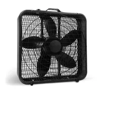 Comfort Zone Cz200abk Ventilador De Caja De 20 Pulgadas De 3