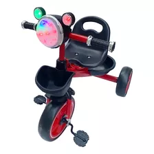 Triciclo A Pedal Con Luces Para Niños Pl23-166