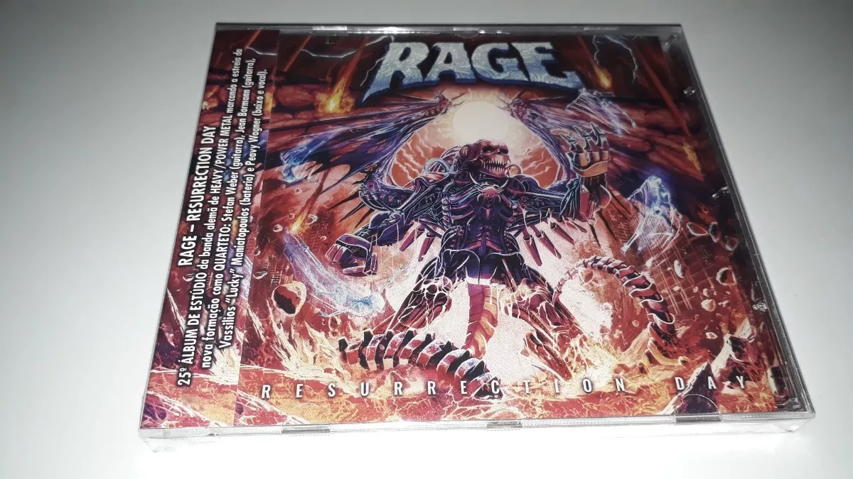 Rage - Resurrection Day (cd Lacrado)