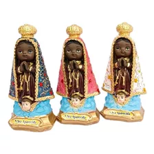  Nossa Senhora Aparecida - 10cm - Po De Marmore