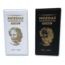 Álbum Estojo Para Todas As 24 Moedas Comemorativas Do Real