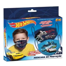 Mascara De Protecao Reutilizavel Da Hotwheels Com 2 Un Fun