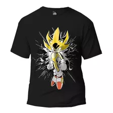 Playera Super Sonic B Sega Genesis