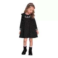 Vestido Infantil Juvenil Milon Inverno Felpado Paris 10 12 