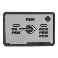 Parche Táctico Moral Selector Switch Negro Pvc