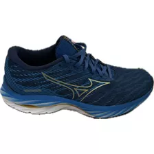 Zapatillas Mizuno Wave Rider 26 Azul Blanco Us8.5