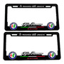 Par (2) Portaplacas Alfa Romeo