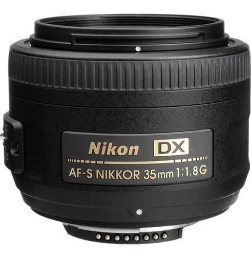 Lente Nikon Af-s Nikkor 35mm F/1.8g Autofoco Garantia Sjuros