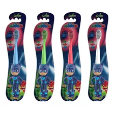 Kit Com Escova E Pasta Dental Pjmasks Power Heroes Green