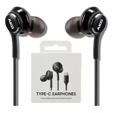 Auriculares Akg Para Samsung S20 S21 S22 S23 Ultra Note, Color Negro