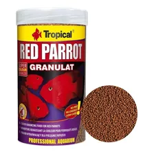 Ração Tropical Red Parrot Granulat 100g Para Peixes Aquário