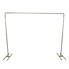 Suporte Para Painel De Festa Banner Cortina 2x2,5 Zincado 