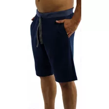 Bermuda Plus Size Moletom Masculina Passeio Academia Shorts 