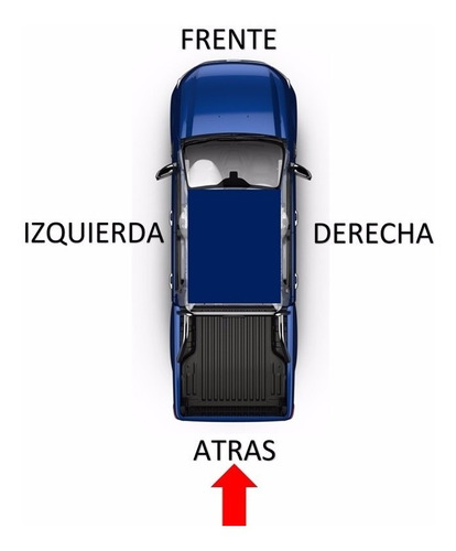 05-12 Dodge Dakota Tirantes Para Tapa Puerta Trasera 2 Pzs. Foto 4