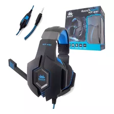 Fone Gamer Knup Each Kp 451 Headset P2 3.5mm Ps4 E Pc