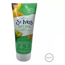 St. Ives Esfoliante Facial Soft Skin Abacate E Mel 170g C/nf Tipo De Pele Todo Tipo De Pele