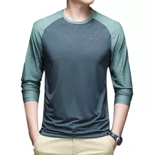 Playera De Seda Helada Para Hombre, Playera Deportiva Para H