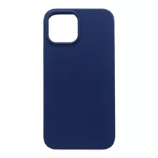 Carcasa Silicona Compatible Para iPhone 13 Color Azul