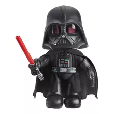 Star Wars Pelúcia Darth Vader Com Luz E Modificador De Voz