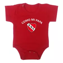 Bodys Para Bebes Independiente Rojo Cai