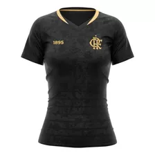 Blusa Flamengo Feminina Camisa Brook Oficial Baby Look 