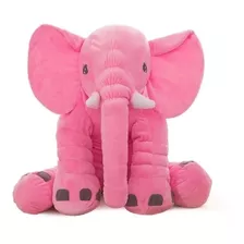 Almohada Elefante Bebés 60cm Cómoda Colores Suave