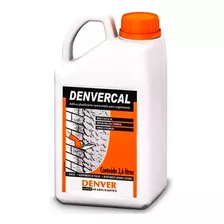 Denvercal Aditivo Plastificante Galão 3,6l Para Argamassas