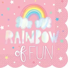 Rainbow The Fun Design Servilletas Almuerzo 16 Unidad...