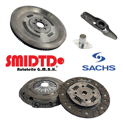 Kit Clutch Y Volante De Motor Slido Vw Crossfox 1.6l 06-17 Foto 3