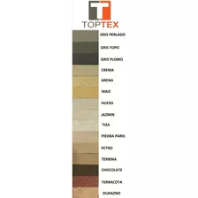 Base Color Para Revestimiento Texturado Toptex X 25 Kg