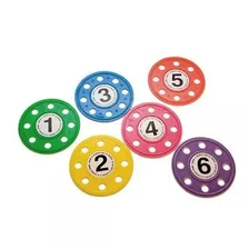 Juego Agua Discos Numerados Sumergibles X6 - Sharif Express