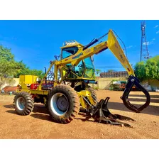 Carregadeira De Cana Mf 290 4x4 2010 Motocana Revisada.