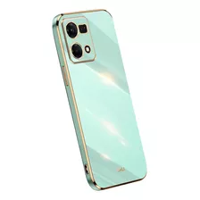 Funda Galvanizad Ultradelgada Para Oppo Reno 7 4g +correas