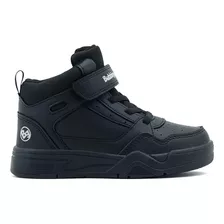 Tenis Urbano Escolar Bubble Gummers Blanco Negro Bota 17-24